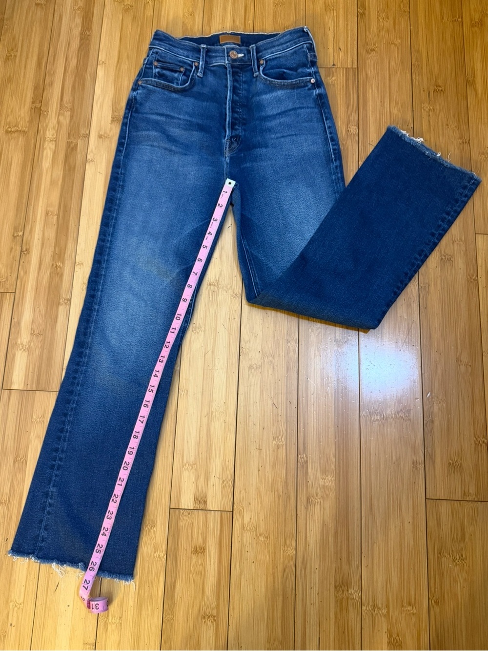 MOTHER The Tripper Ankle Fray Change Is In The Air Size 25 - Picture 16 of 16